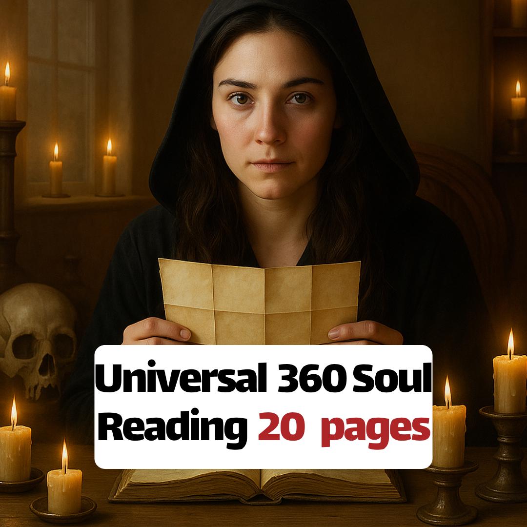 20-Page Soul Blueprint Reading: Deep Psychic Insight into Love & Destiny (PDF Download)