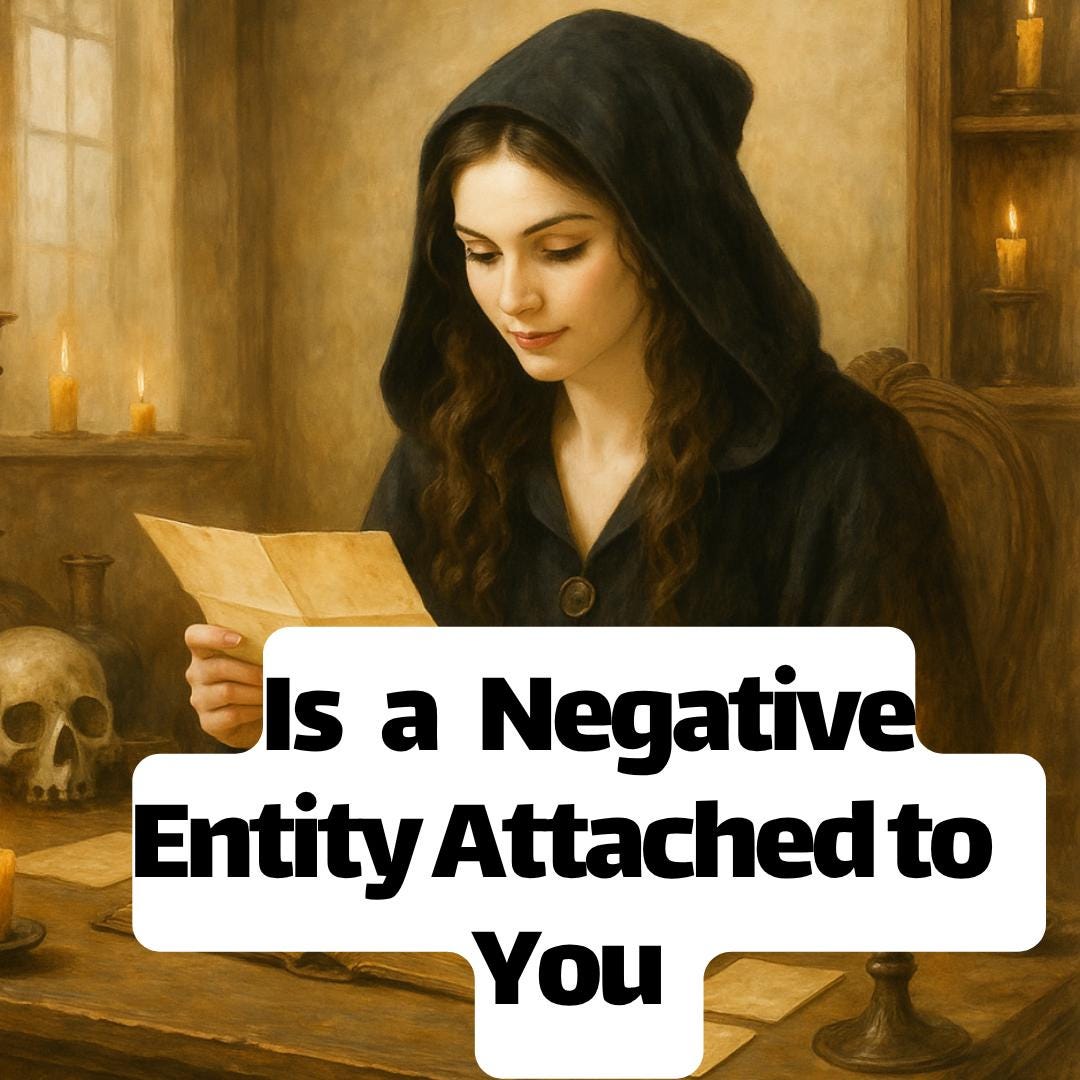 Is a Negative Entity Attached to You? Psychic Insight – Same-Day PDF Reading