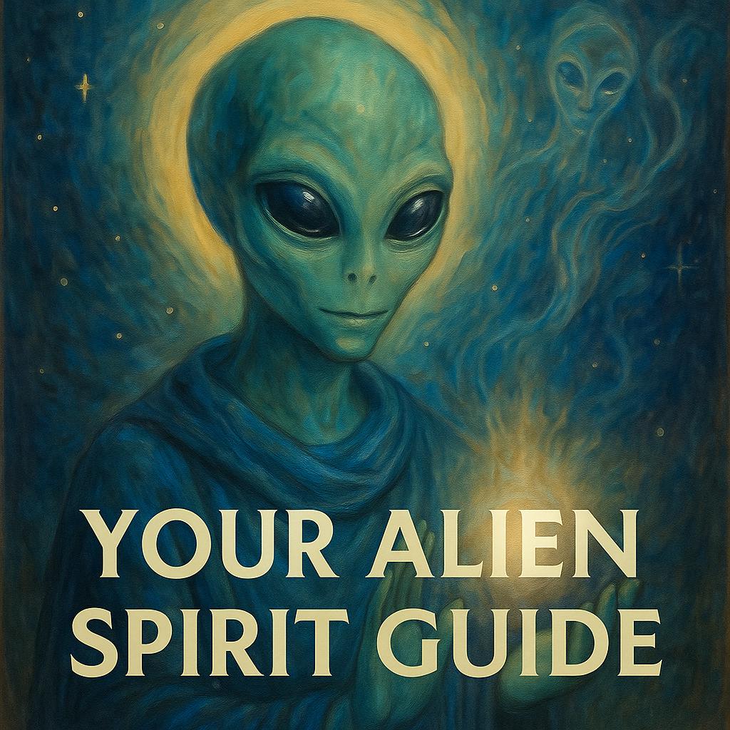 Your Alien Spirit Guide – Psychic Portrait and Galactic Message from Your Cosmic Companion