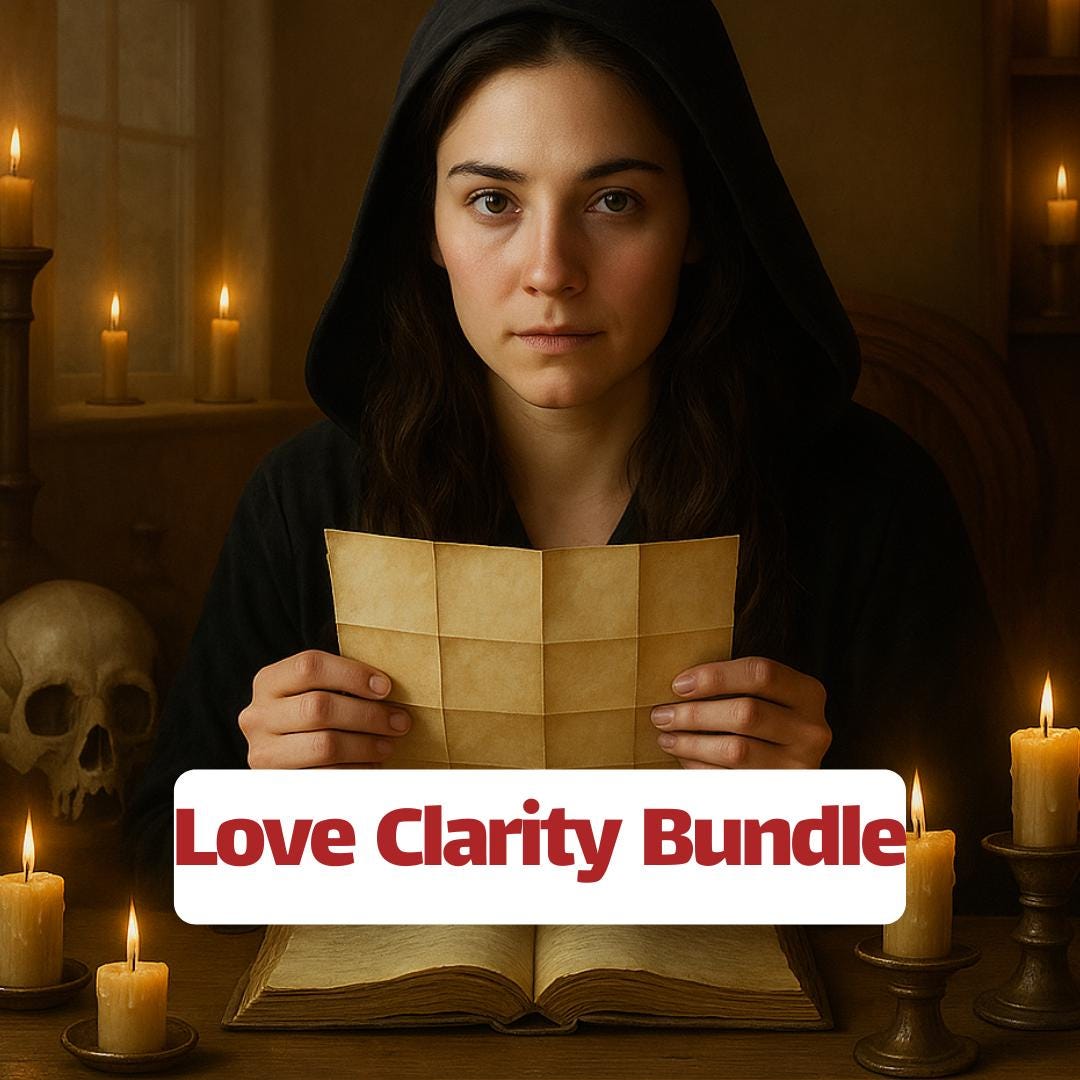 Love Clarity Psychic Reading Bundle: 3-in-1 Same Day PDF