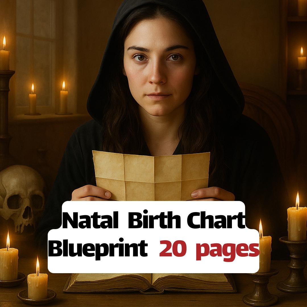 Natal Birth Chart Blueprint – 20‑Page Detailed Astrology Reading