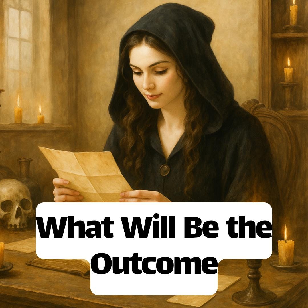 What Will Be the Outcome? Tarot Insight – Same-Day PDF Reading