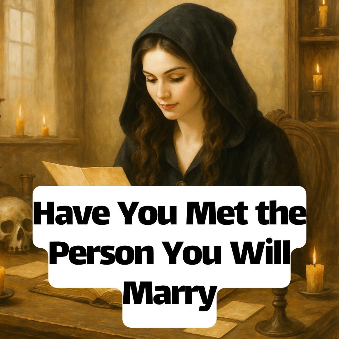 Have You Met the Person You Will Marry? Psychic Reading – Same-Day PDF