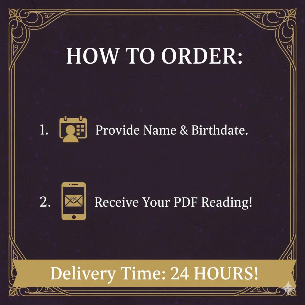 Shadow Work Tarot Reading: Deep Inner Guidance & Soul Insight (Same Day PDF)