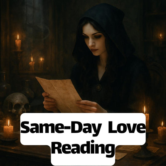 Same-Day Love Reading – Deep Intuitive Insight & Personalized PDF Energy Report