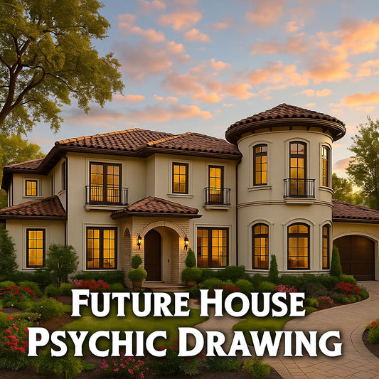 Future House Psychic Drawing + Intuitive Tarot Reading – See Your Dream Home in Art & Energy