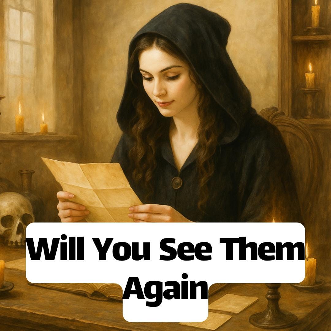 Will You See Them Again? Psychic Insight – Same-Day PDF Reading