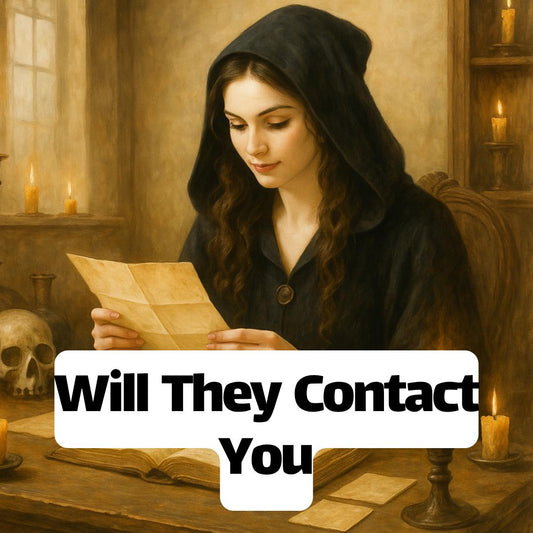 Will They Contact You? No-Contact Psychic Reading | Same-Day PDF Insight