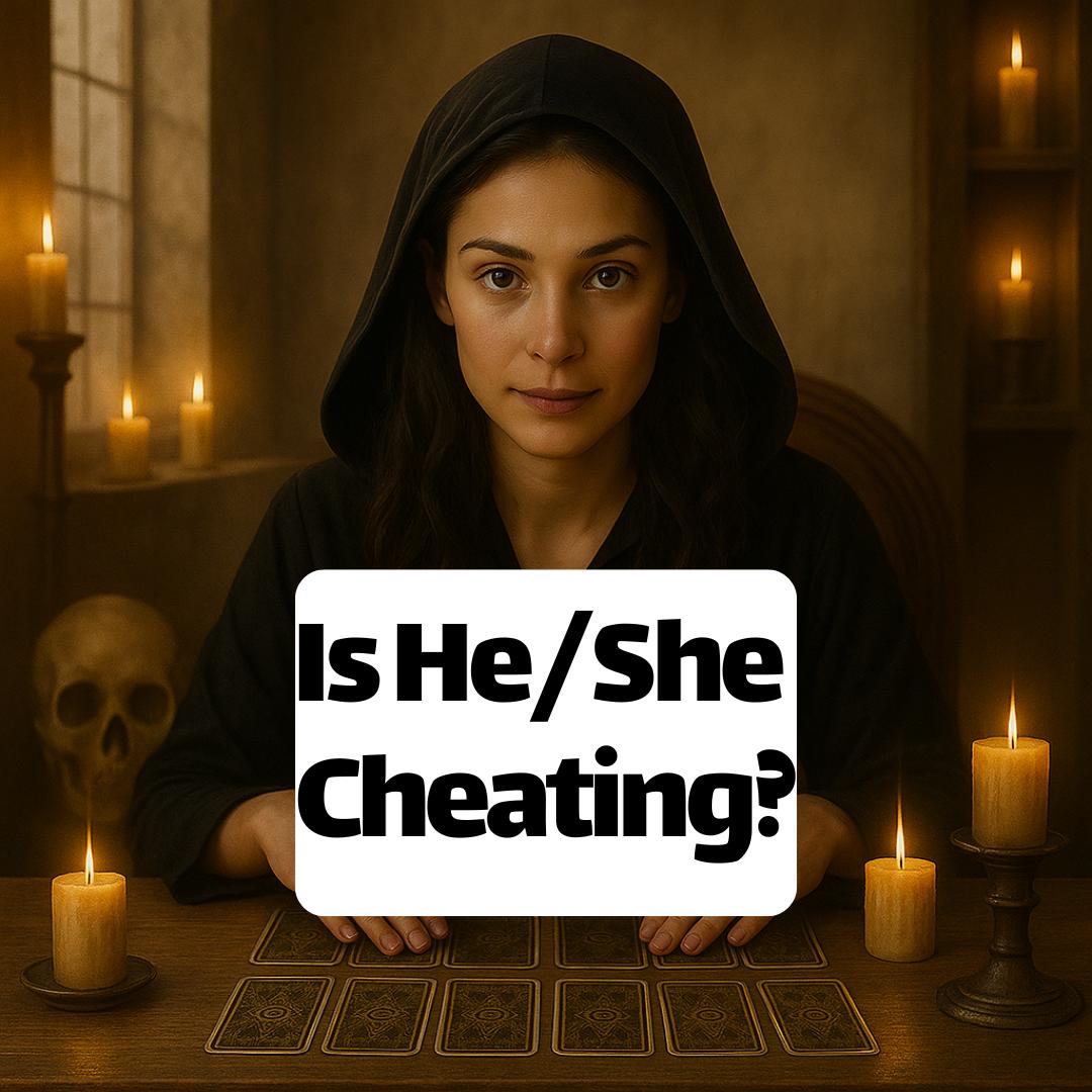Is He/She Cheating? Psychic Love Tarot Reading for Truth & Hidden Secrets
