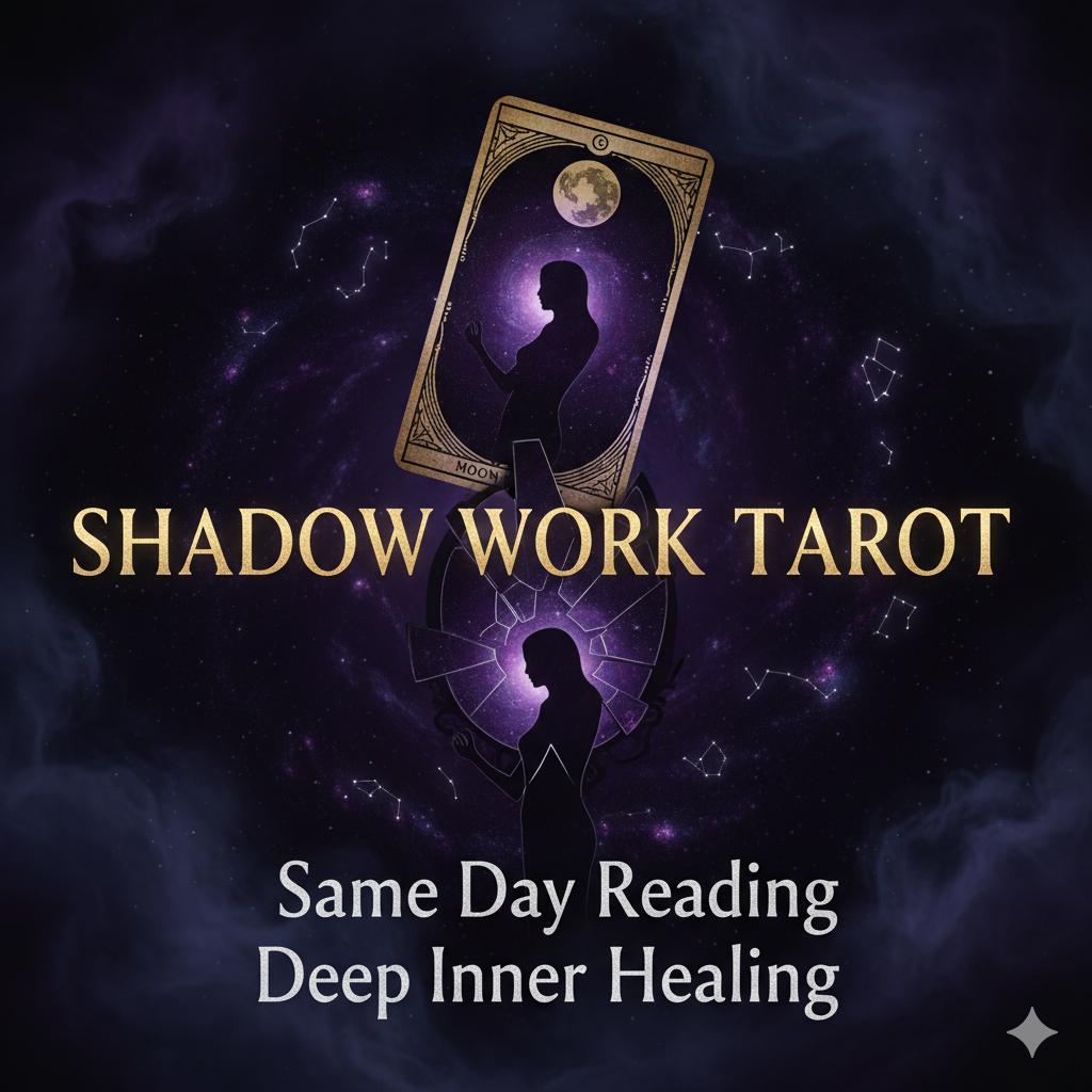 Shadow Work Tarot Reading: Deep Inner Guidance & Soul Insight (Same Day PDF)