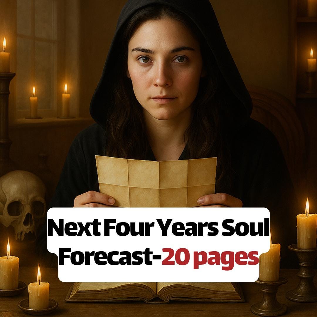 Next Four Years Soul Forecast – 20 Page In‑Depth Psychic Reading