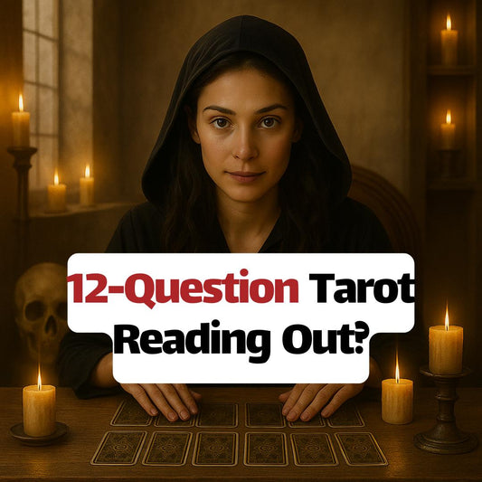 12-Question Tarot Reading – 15 Card Psychic Guidance PDF (Same Day Delivery)