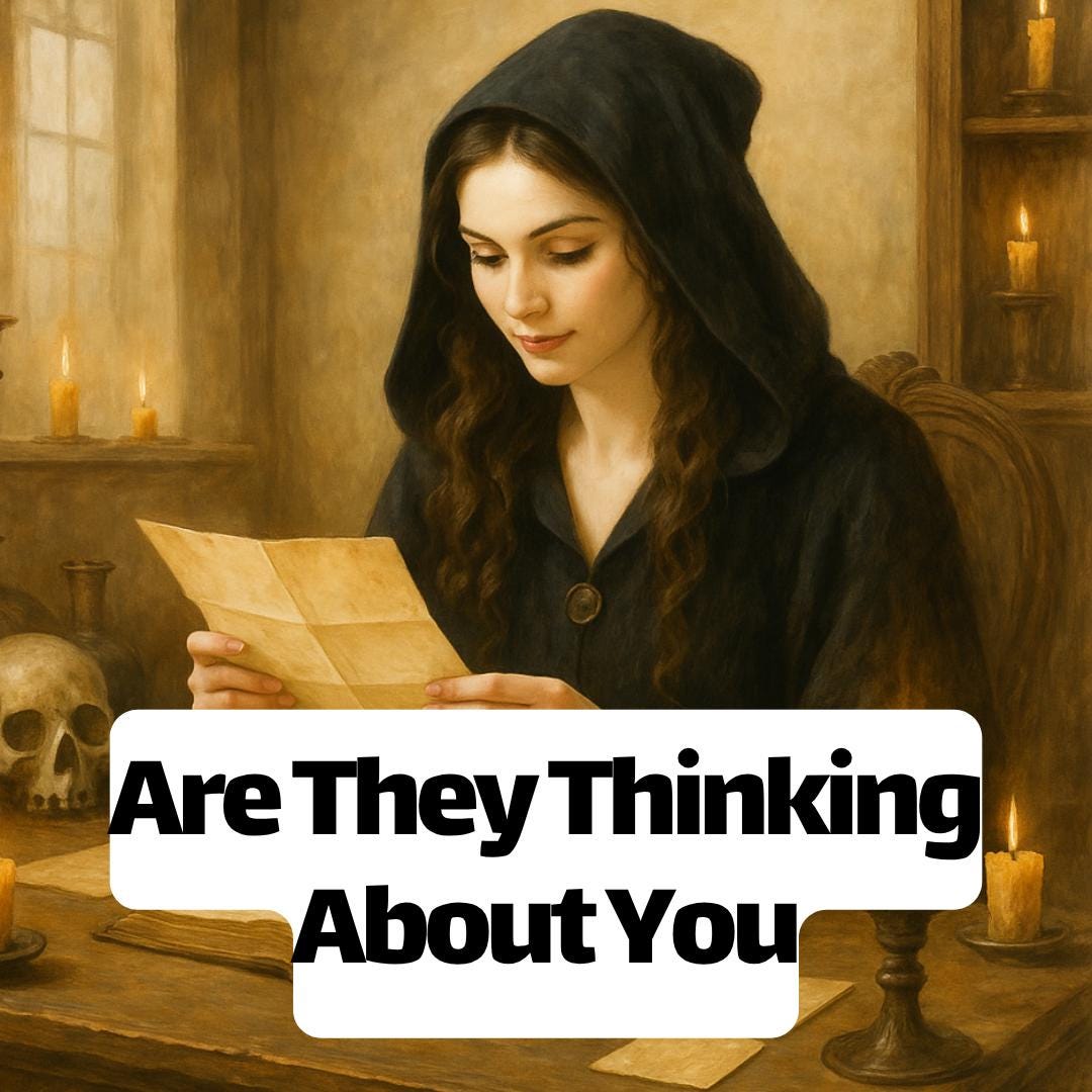 Are They Thinking About You? Yes or No Psychic Insight – Same-Day PDF Reading