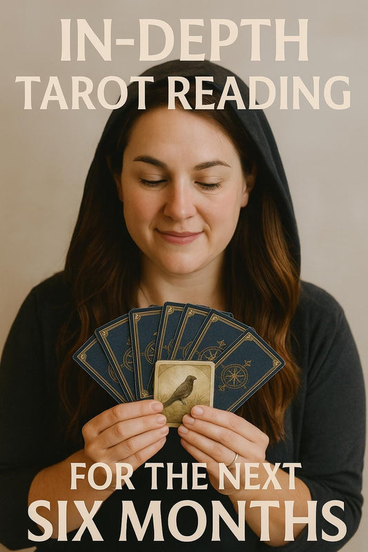 6-Month Tarot Reading – Deep Insight on Love, Career & Life – Personalized PDF Forecast – 24H Delivery