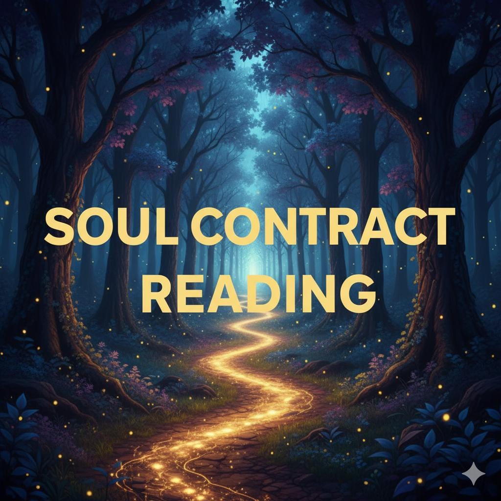 Soul Contract Reading – Discover Your Pre-Birth Agreement, Karma & Life Purpose | Deep Intuitive PDF Report