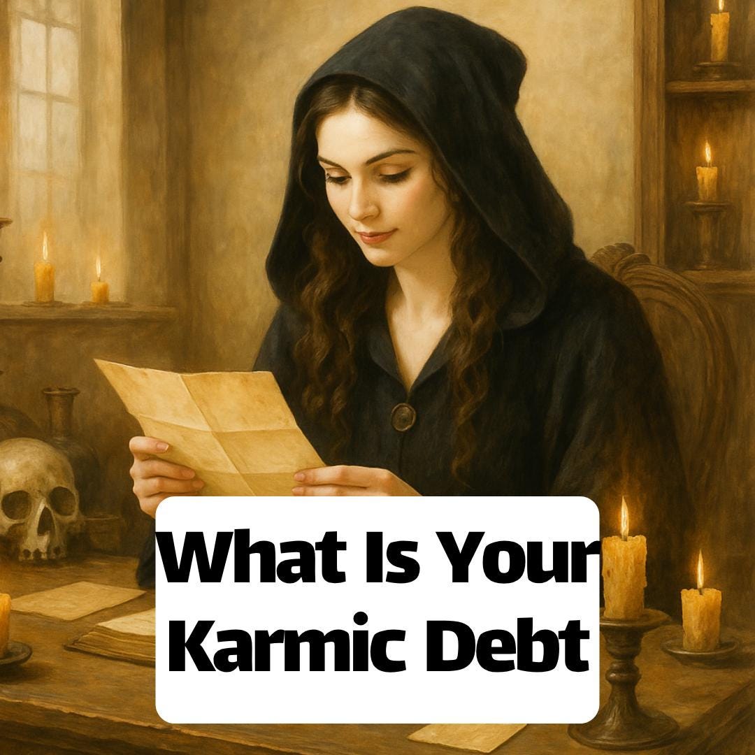 What Is Your Karmic Debt? Psychic Insight | Same-Day PDF Reading