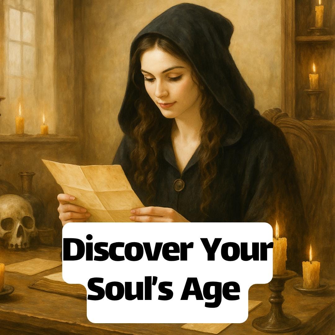 Discover Your Soul’s Age | Soul Age Psychic Insight – Same-Day PDF Reading