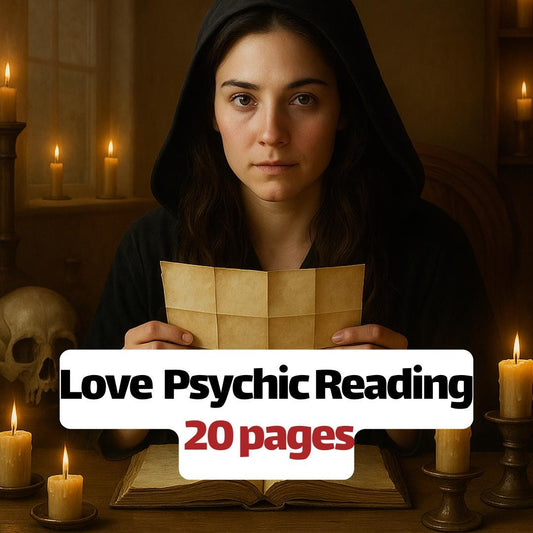 Love Psychic Reading – 20 Page PDF Insight into Romance & Relationships