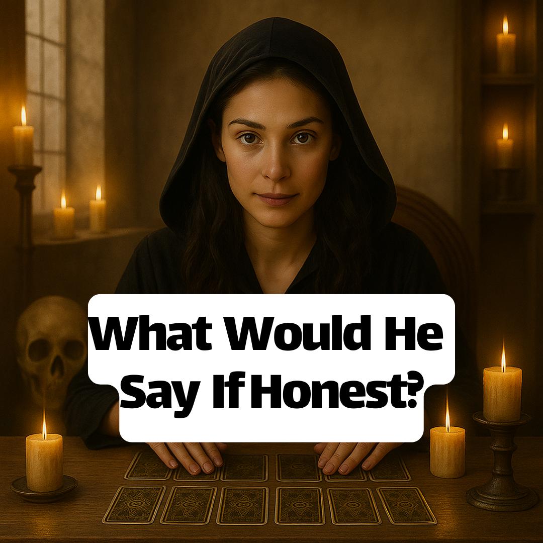 What Would He Say If Honest? Psychic Love Tarot Reading – Same Day
