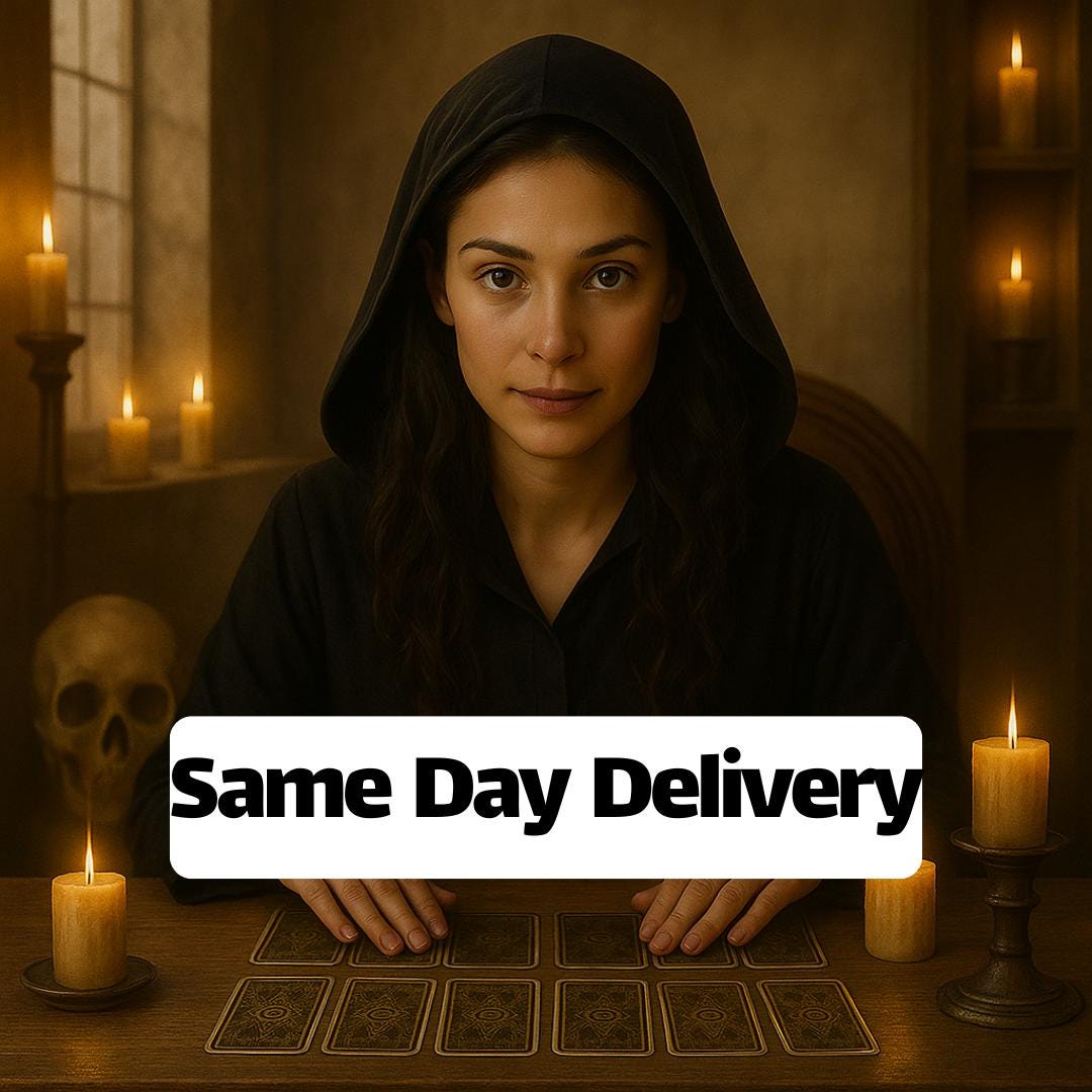 Psychic Love Tarot Reading: Same Day Insights - How He Sees You (PDF Delivery)