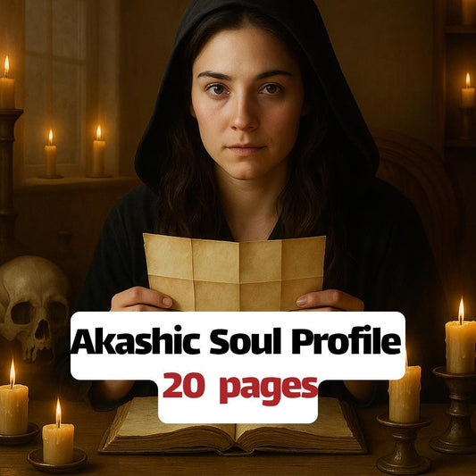 Akashic Soul Profile Reading: 20-Page Intuitive PDF for Soul's Purpose