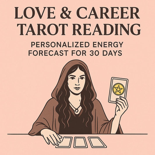 Monthly Tarot Reading – Love & Career Guidance (PDF)