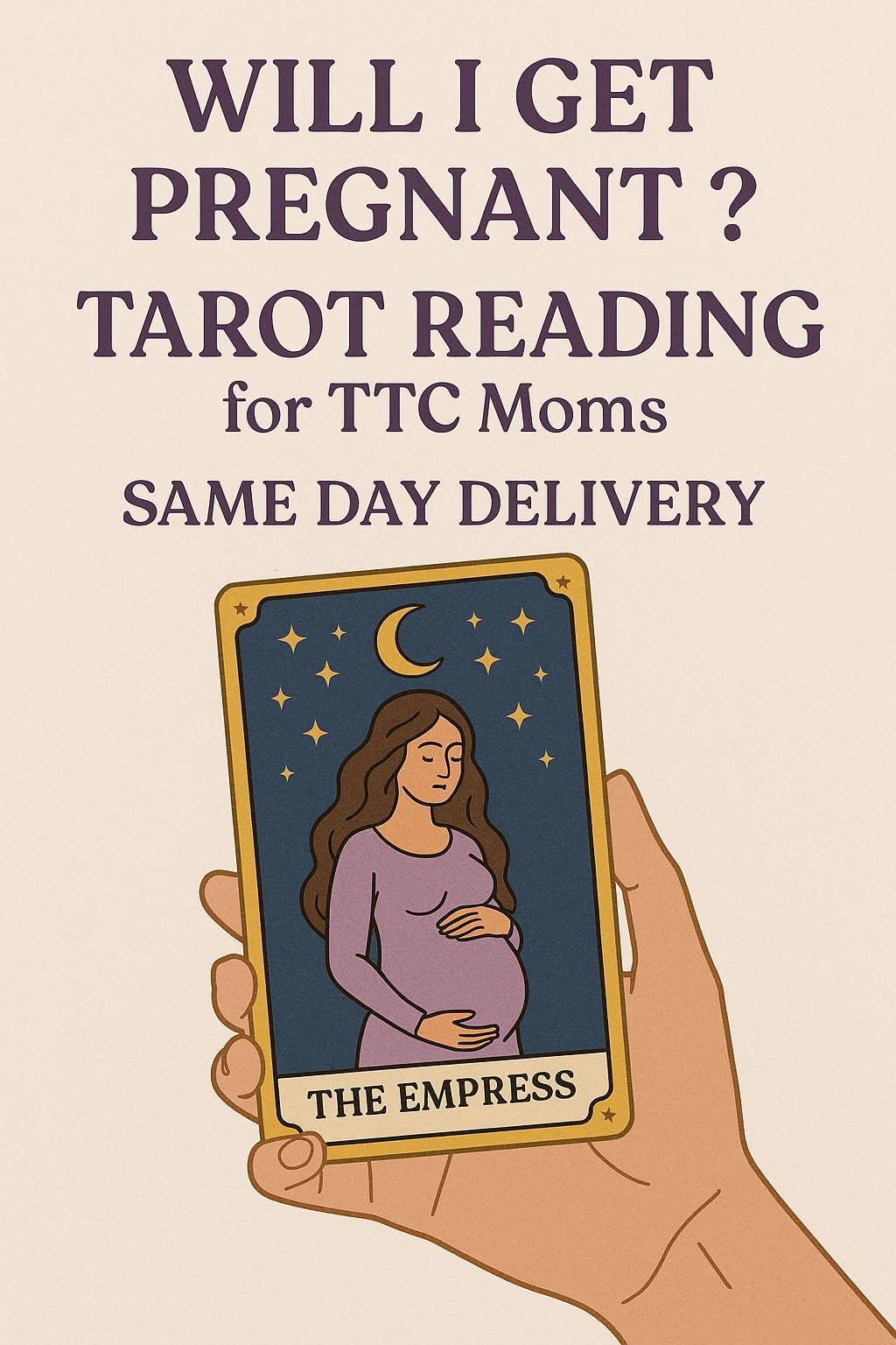 Will I Get Pregnant ? Tarot Reading for TTC Moms – Same Day Delivery