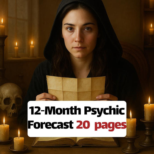 12‑Month Psychic Forecast – 20‑Page In‑Depth Year Ahead Insight