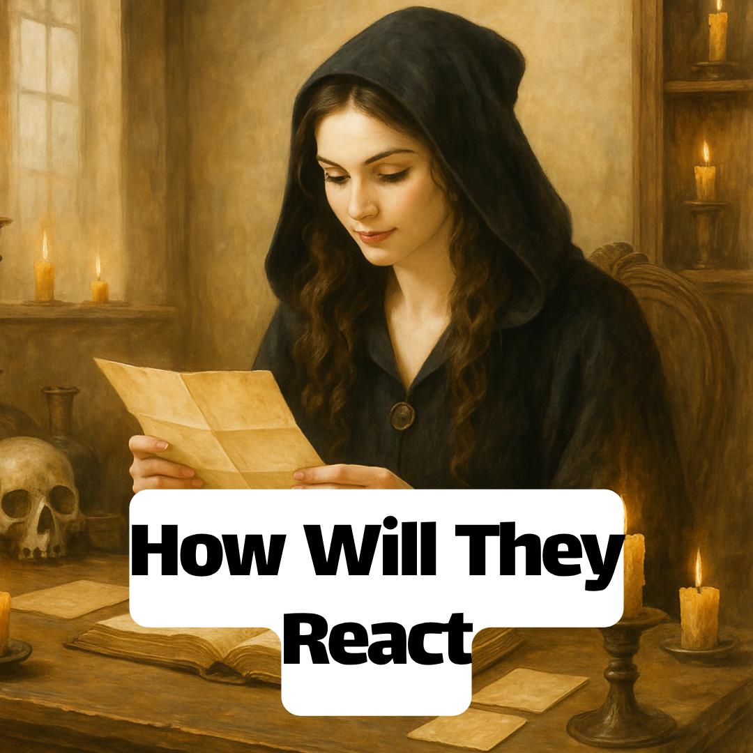 How Will They React? Psychic Insight – Same-Day PDF Reading