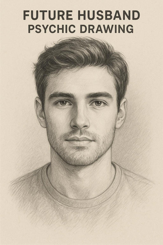 Future Husband Psychic Portrait & Reading: Personalized Soulmate Prediction (PDF in 24 Hours)