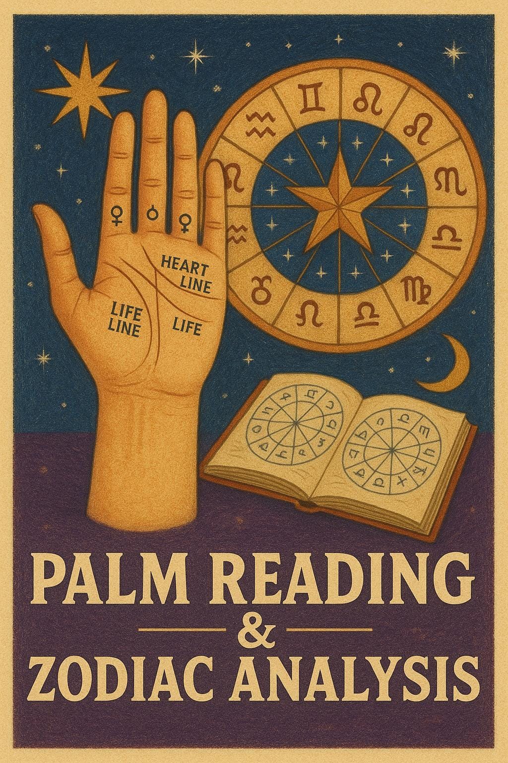 Personalized Palm & Zodiac Reading - Detailed Insight (PDF)