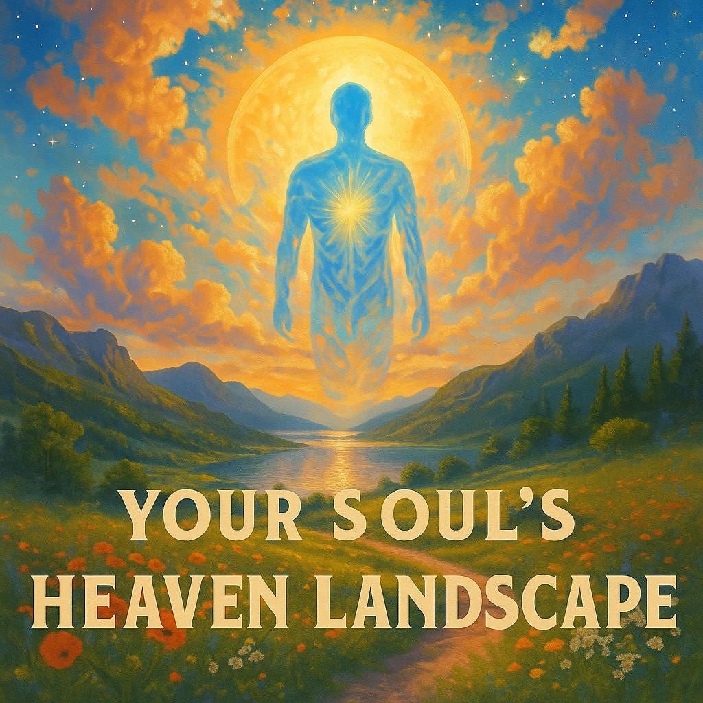 Your Soul’s Heaven Landscape – Psychic Drawing & Spiritual Reading of Your Afterlife Sanctuary