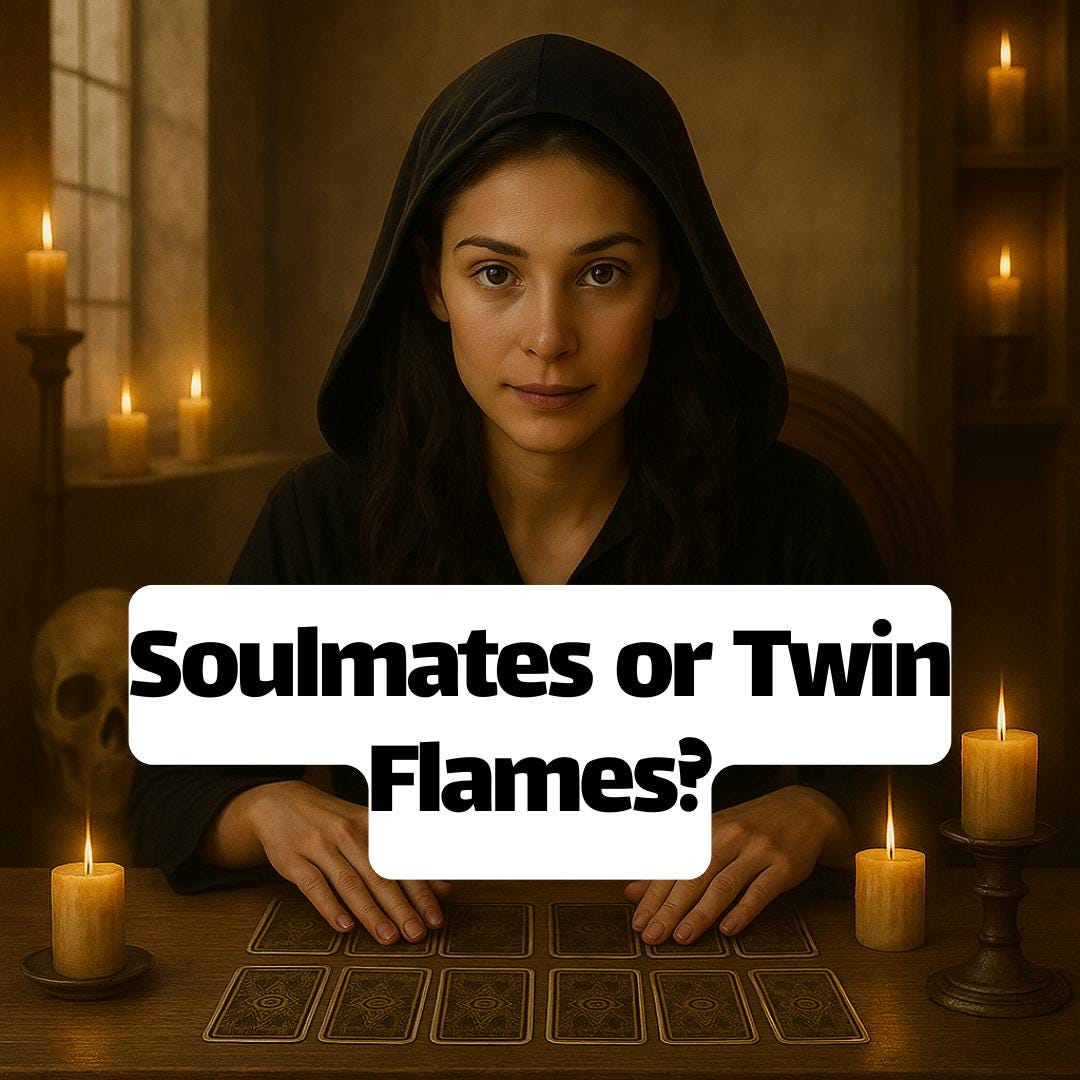 Are We Soulmates or Twin Flames? Psychic Tarot Reading – Same Day