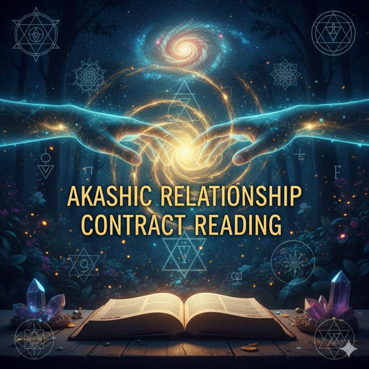 Akashic Relationship Contract Reading – Past Life Connection & Soul Lessons | Intuitive PDF Insight