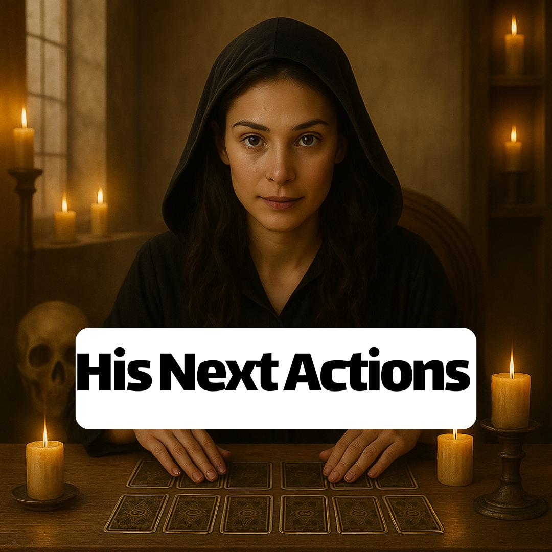 Same Day Tarot Love Reading: His Next Actions - PDF